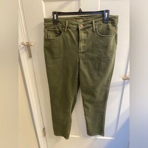 Chicos So Slimming Slim Leg Ankle - Olive Green